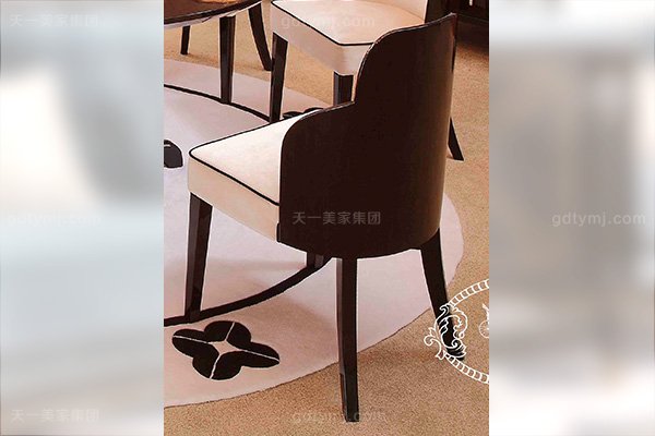 黄瓜视频免费版下载官网后现代黄瓜视频深夜释放自己客厅餐桌椅玫瑰玉餐黑檀饰面绒布餐椅餐椅