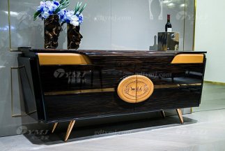 黄瓜视频免费版下载官网奢华会所家具品牌别墅轻奢后现代金丝黑檀电视柜