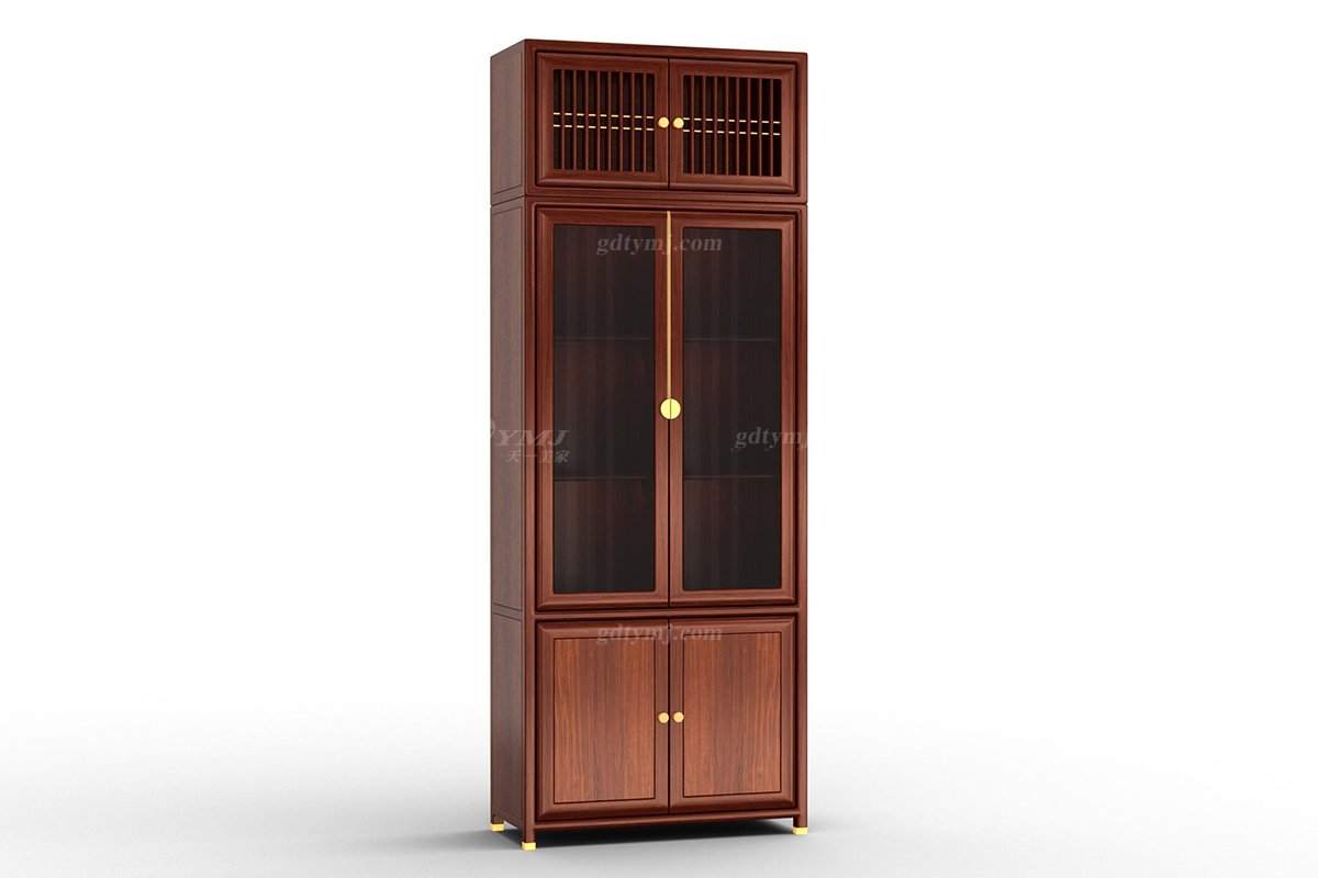 黄瓜APP官网办公家具风格品牌家具黄瓜视频免费版下载官网简约时尚大气安哥拉紫檀实木书柜文件柜金榜题名文件柜边柜